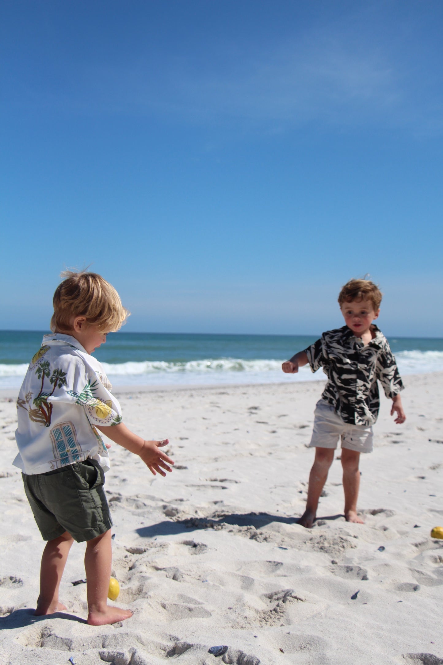 Boys Resort Shirt Set