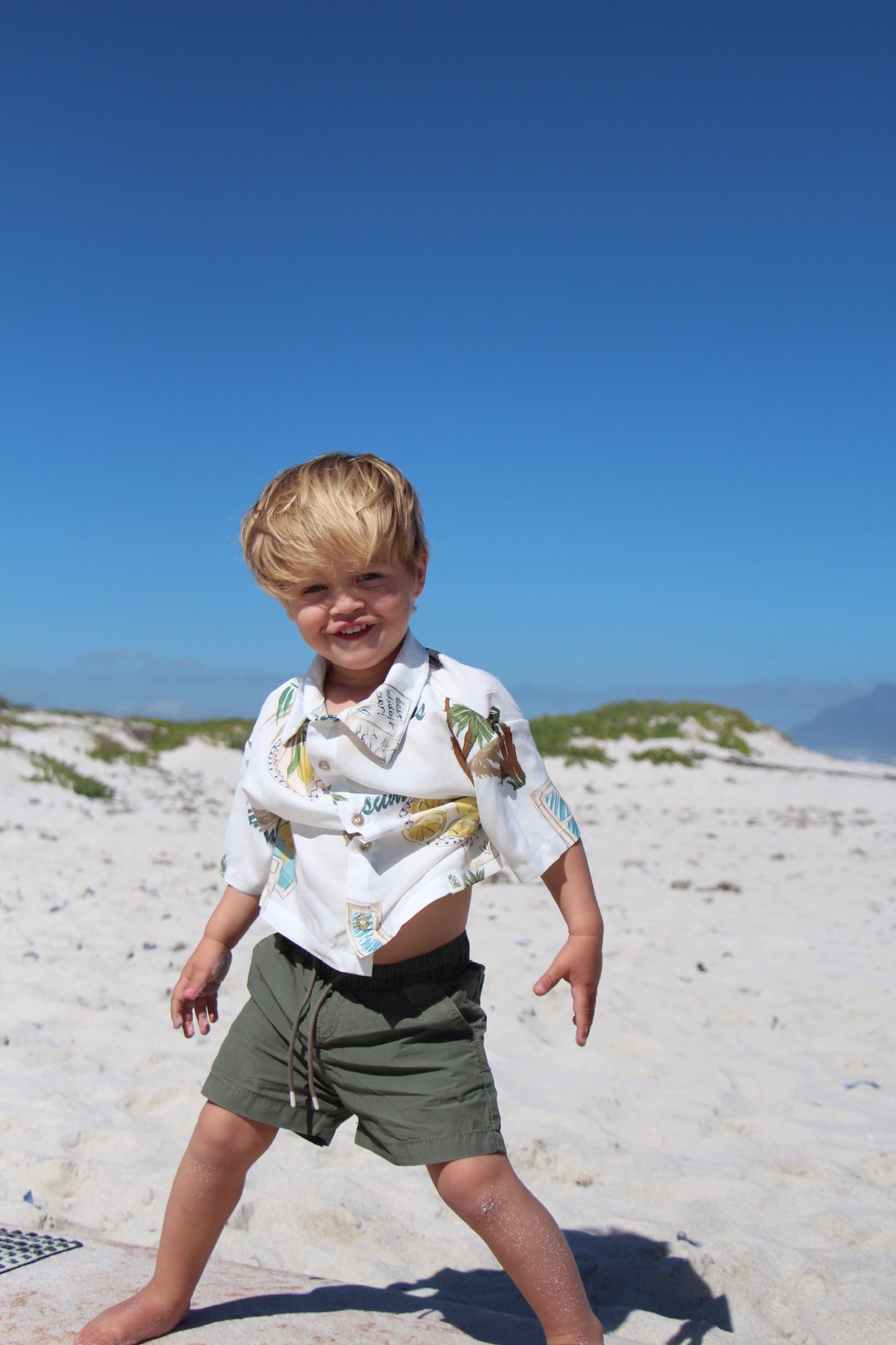 Boys Resort Shirt Set