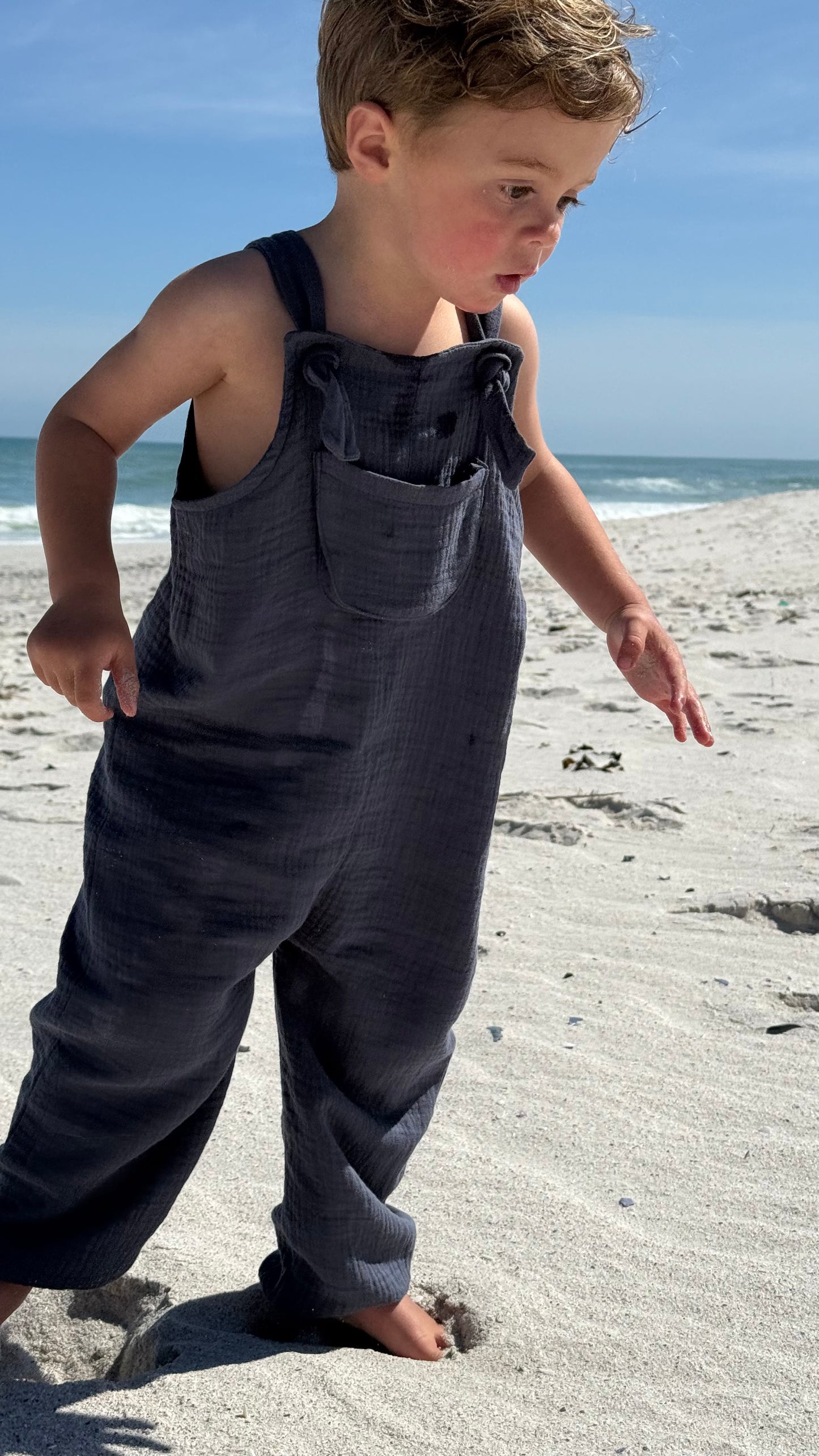 Double Muslin Dungaree