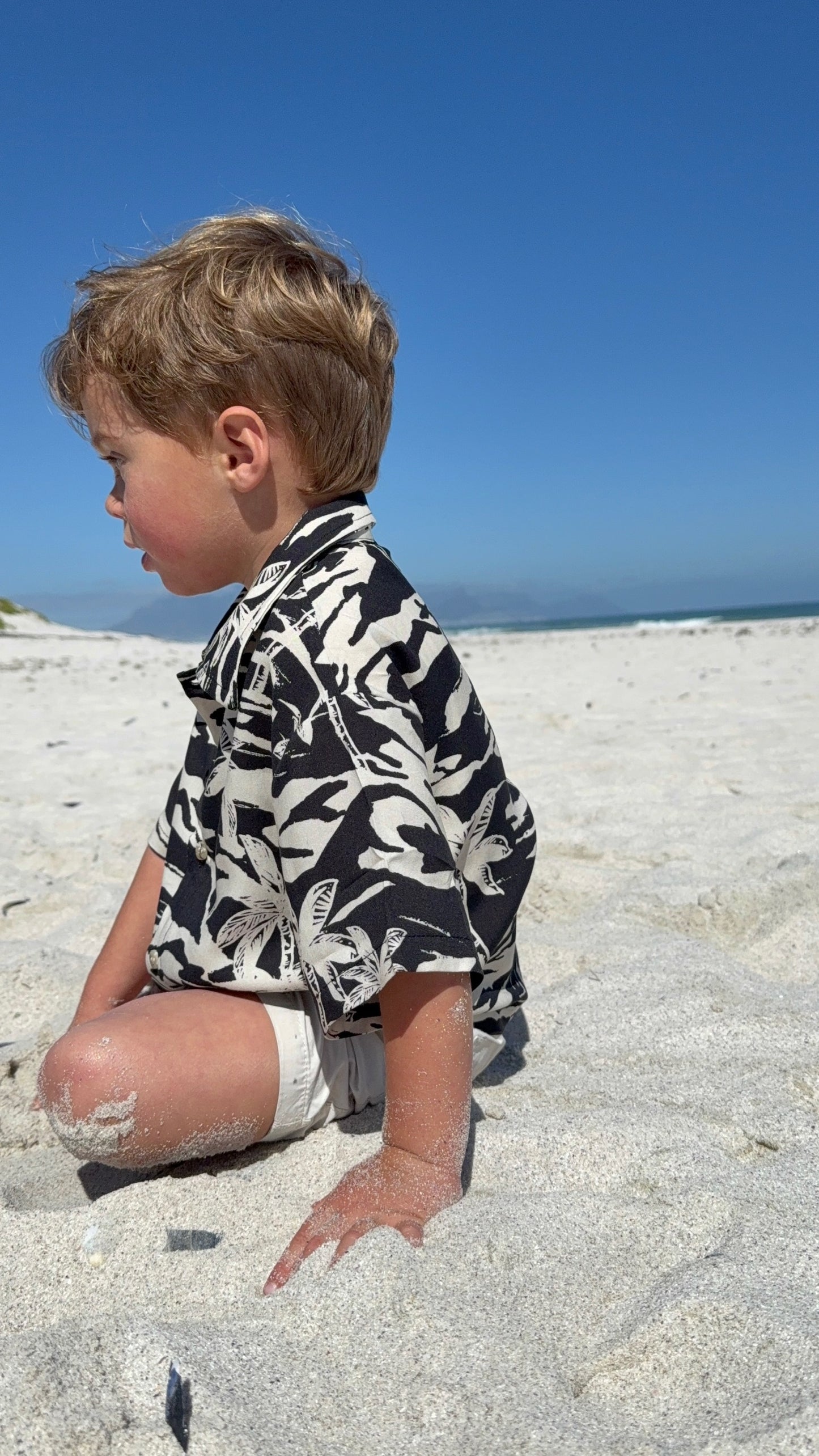 Boys Resort Shirt Set